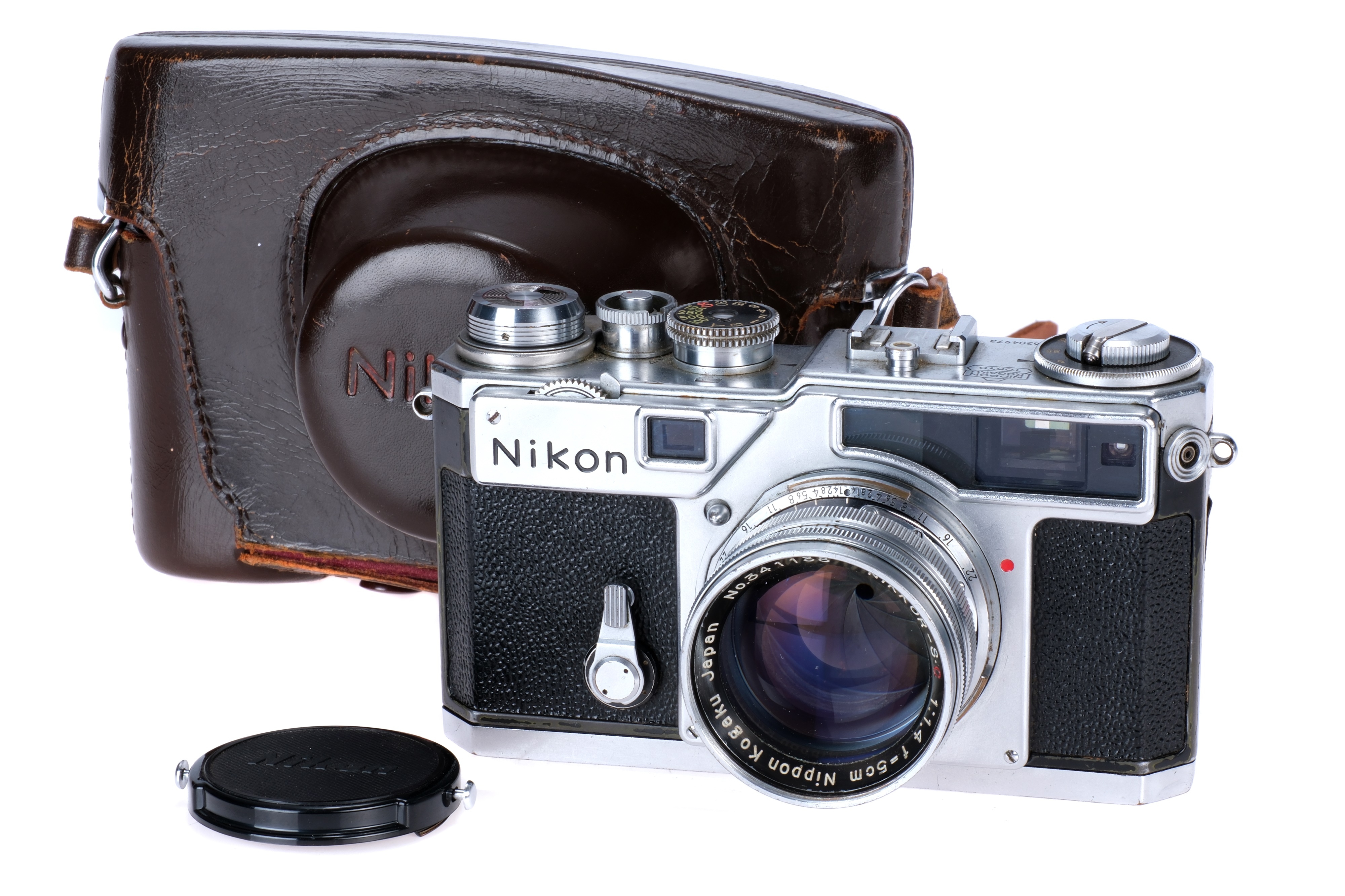 A Nikon SP Rangefinder Camera,