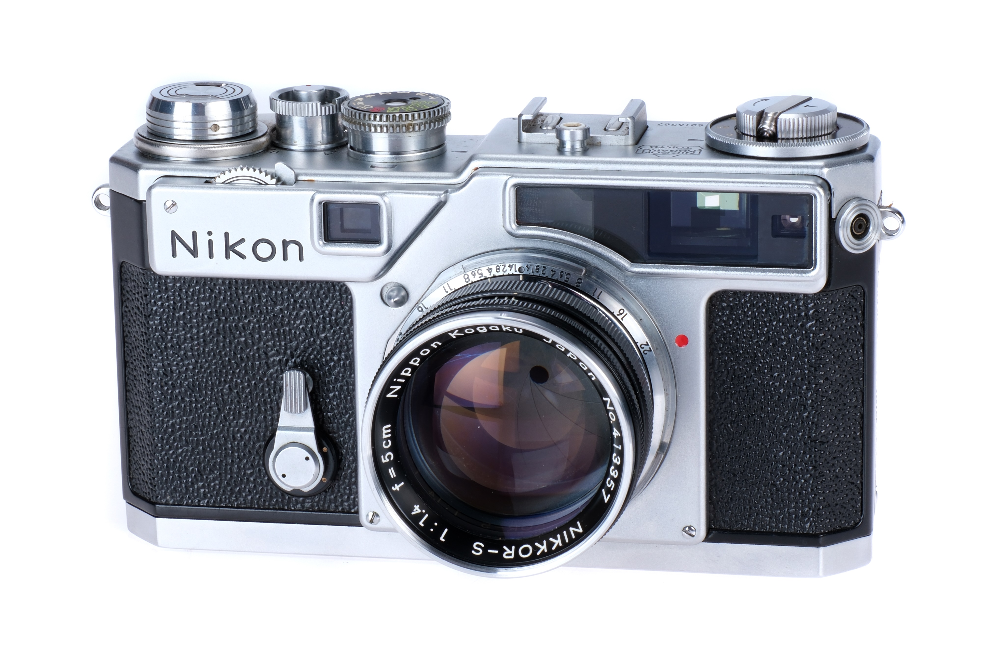 A Nikon SP Rangefinder Camera,