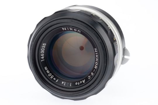 A Nikon Nikkor-S.C Auto f/1.4 50mm Ai Lens, - Image 2 of 3