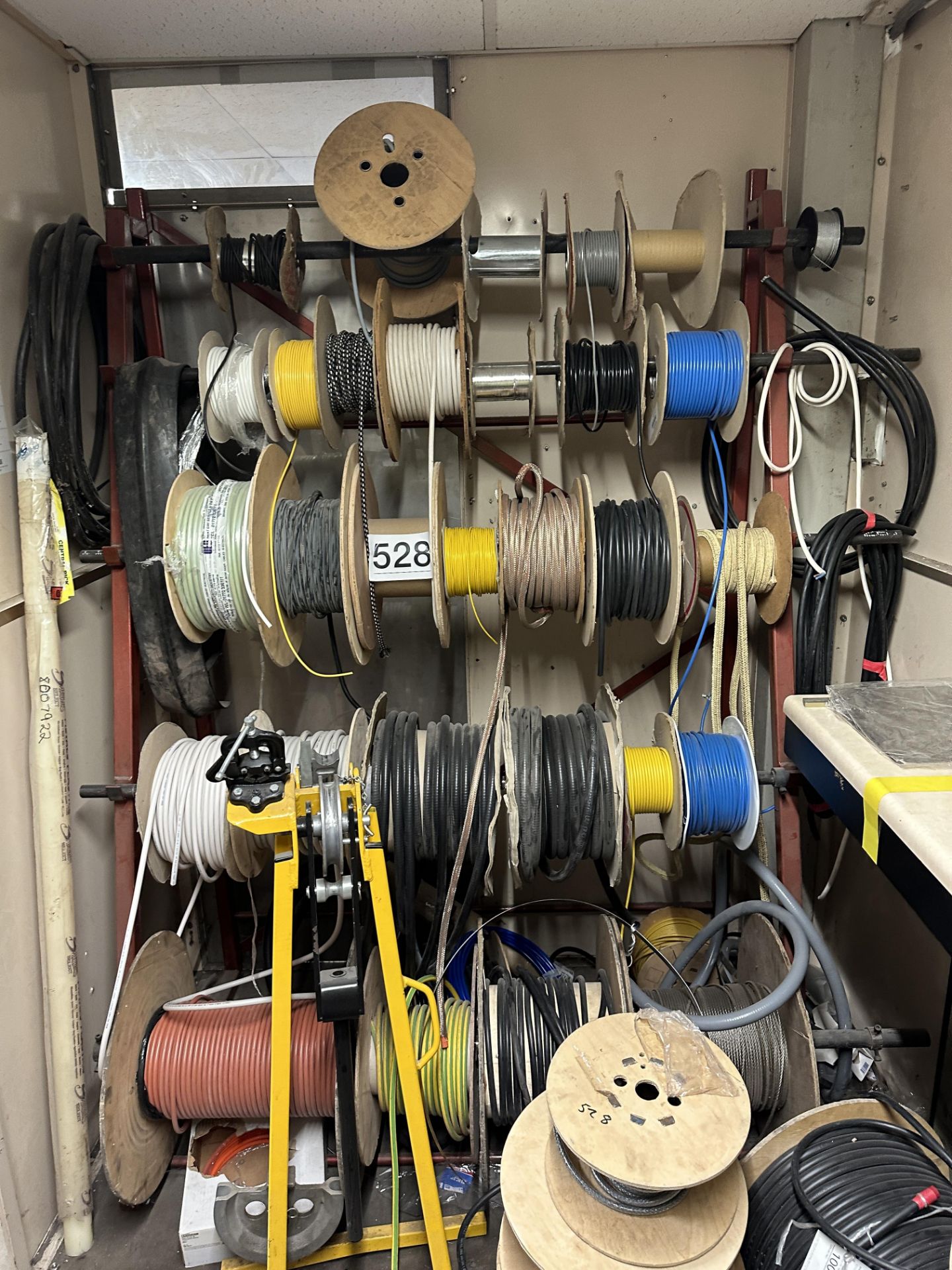 VARIOUS ROLLS OF CABLE