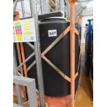 5 X FORKLIFTABLE FRAMES EACH HOLDING A PLASTIC MATCON IBC.