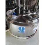 JACKETED COOKING VESSEL WITH HOMOGENISER.