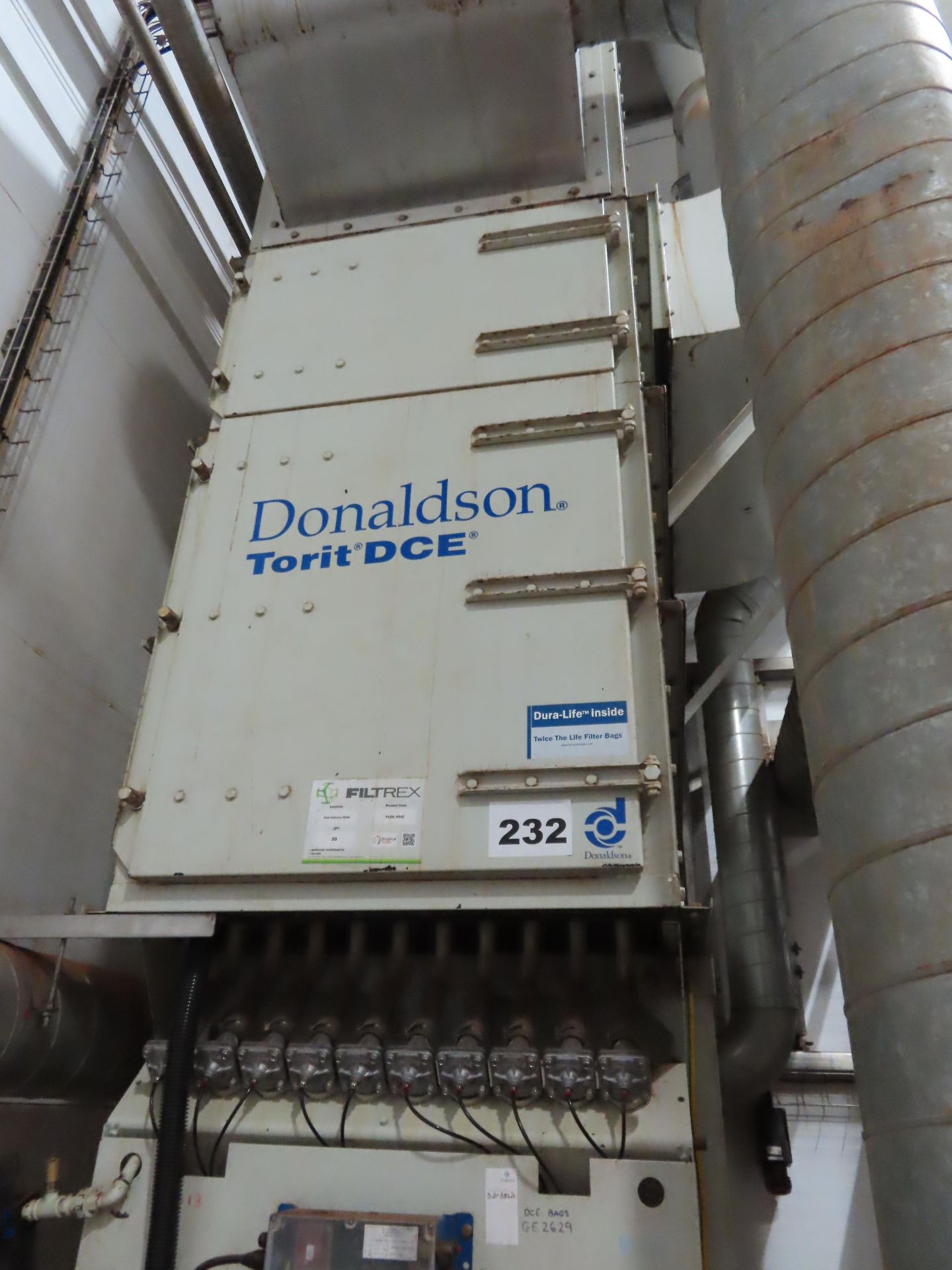 DONALDSON TORIT DCE DUST COLLECTOR. - Image 3 of 4