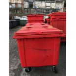 QTY APPROX. 20 X RED BINS.