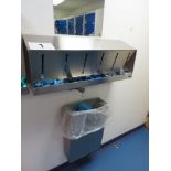 SYSPAL PPE DISPENSER AND BIN.
