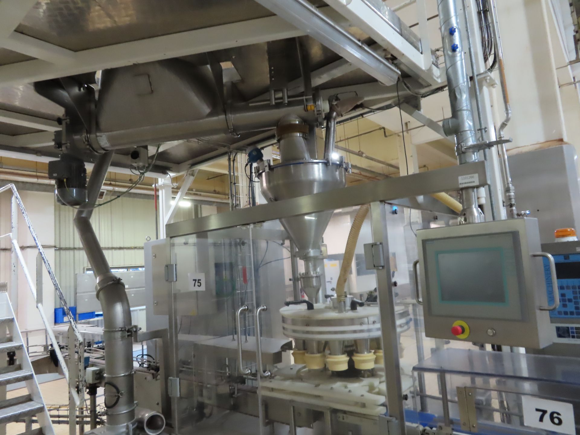 ALL FILL VOLUMETRIC ROTARY FILLING SYSTEM.