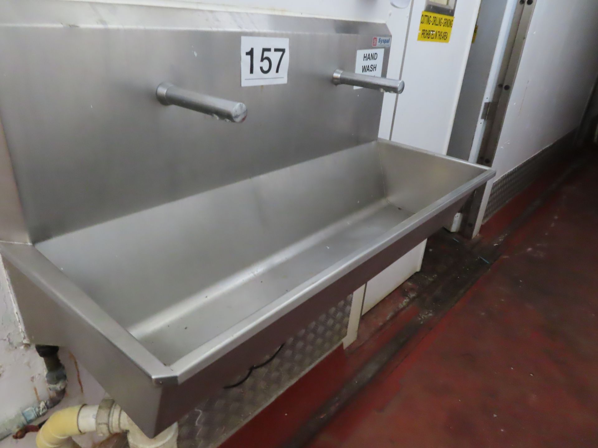 SYSPAL S/S FULLY AUTOMATIC 2-PERSONNEL SINK. - Bild 2 aus 2