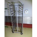 MOBILE S/S RACK.