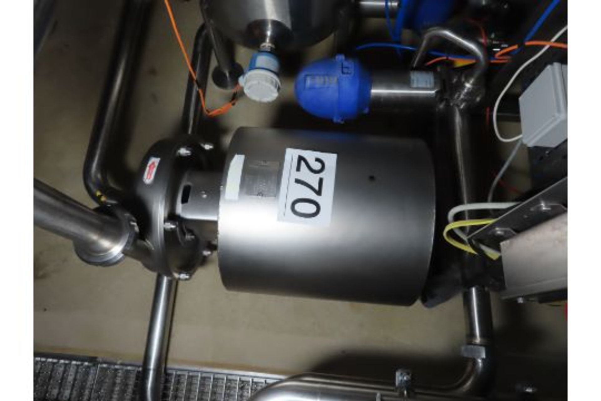 LOTS 256 TO 270A OFFERED AS A COMBINATION - PASTEURISATION PLANT. BRAND NEW, ONLY USED ONCE. - Image 16 of 17