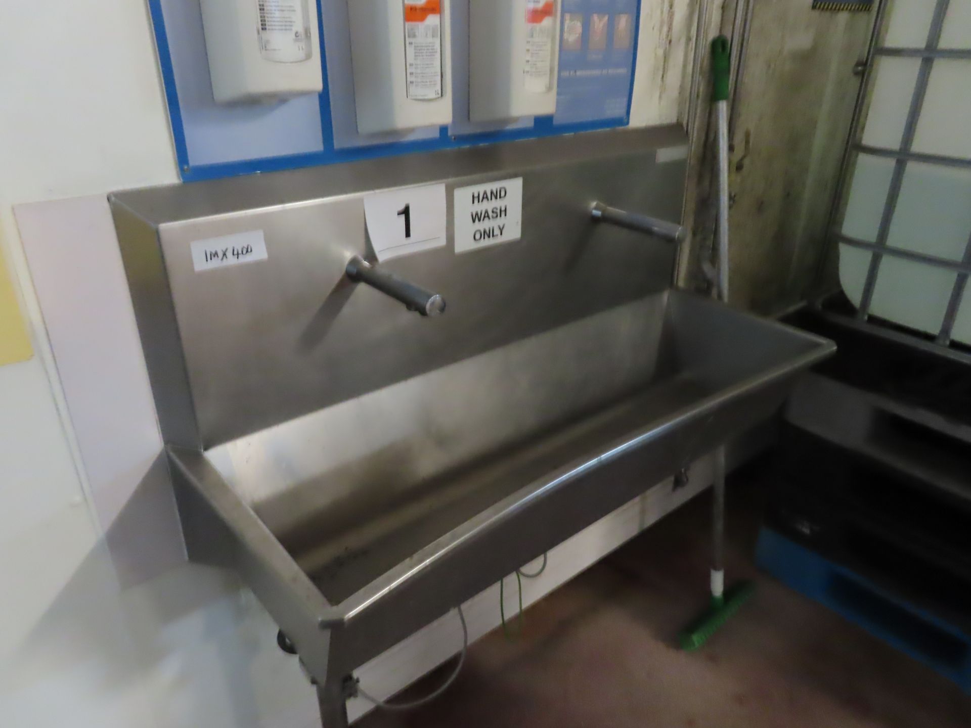 SYSPAL FULLY AUTOMATIC TWO PERSONNEL SINK. - Bild 2 aus 2