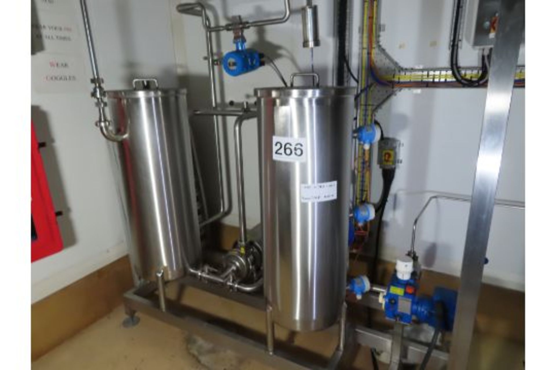 LOTS 256 TO 270A OFFERED AS A COMBINATION - PASTEURISATION PLANT. BRAND NEW, ONLY USED ONCE. - Image 12 of 17