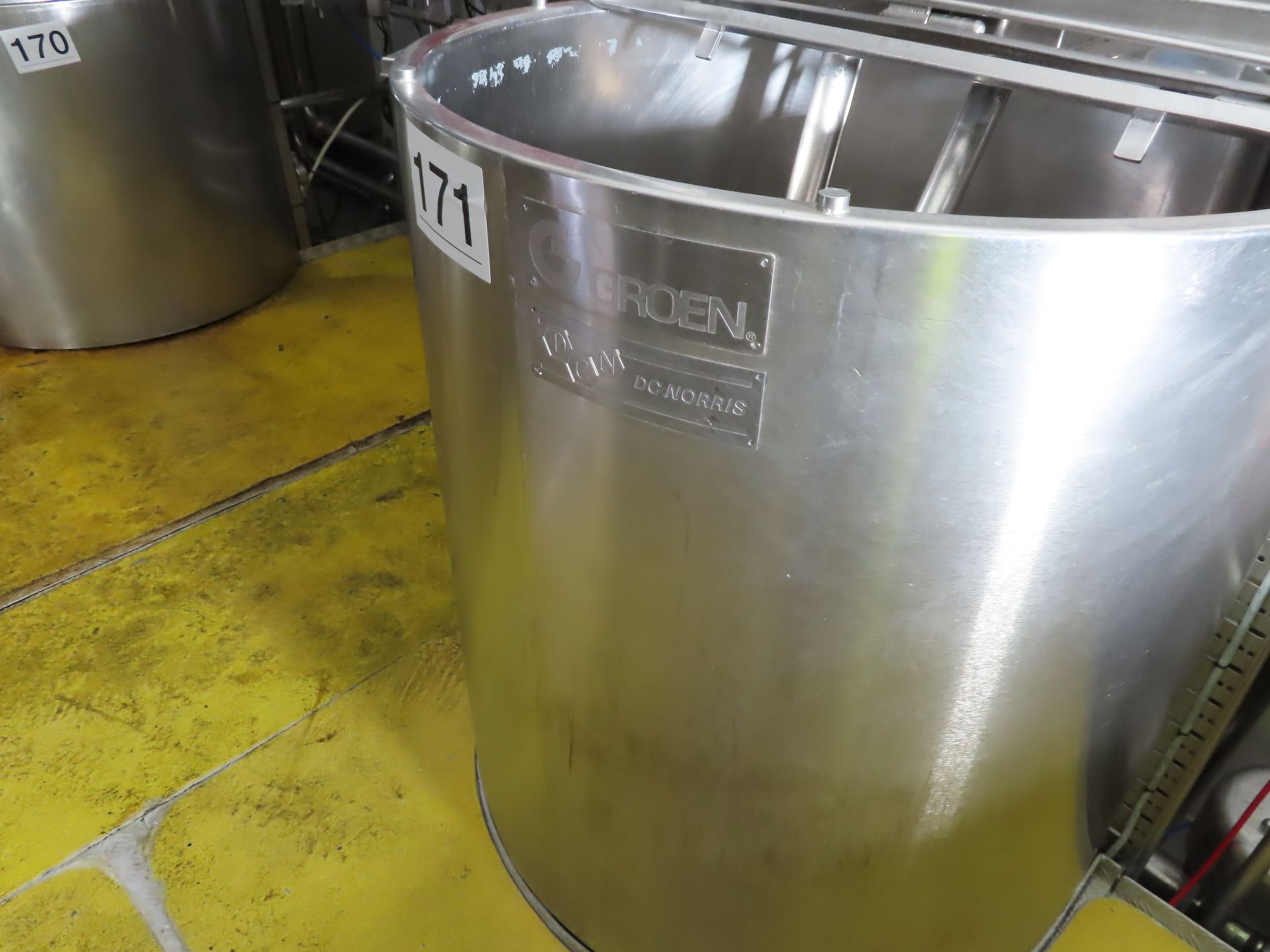 DC NORRIS COOKING VESSEL. 500 LITRE CAPACITY> - Image 3 of 5