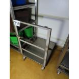 S/S MOBILE TROLLEY.