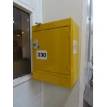 LOCKABLE CHEMICAL CUPBOARD.