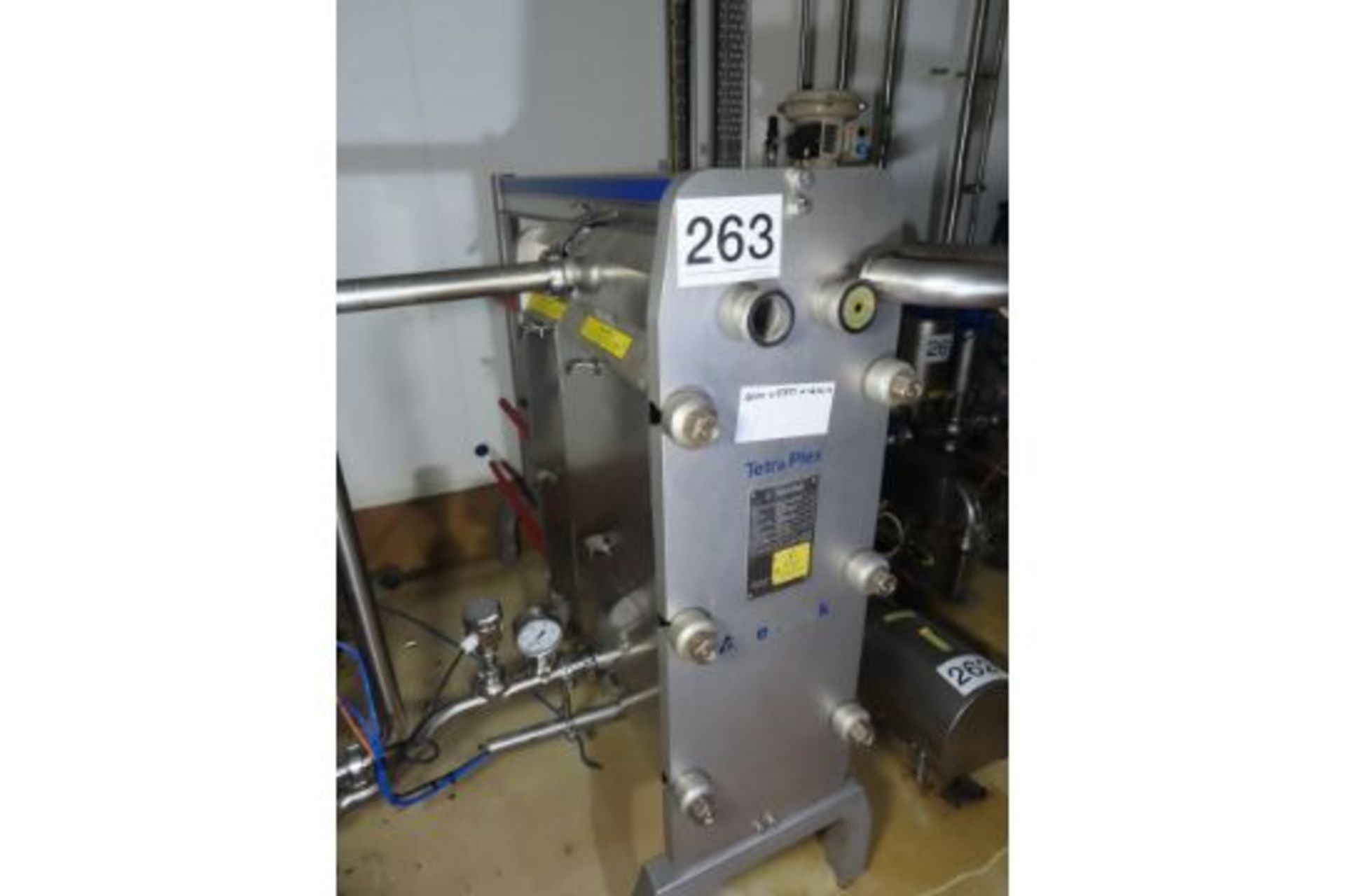 LOTS 256 TO 270A OFFERED AS A COMBINATION - PASTEURISATION PLANT. BRAND NEW, ONLY USED ONCE. - Image 9 of 17