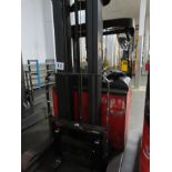 FORKLIFT REACH TRUCK WITH CHARGER.