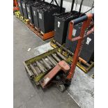 PALLET TRUCK BATTERY REMOVAL.