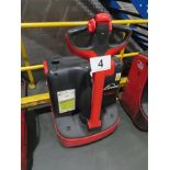 LINDE T20 ELECTRIC WALK BEHIND PALLET TRUCK. YOM 2021