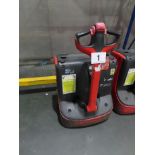 LINDE T20 ELECTRIC WALK BEHIND PALLET TRUCK.