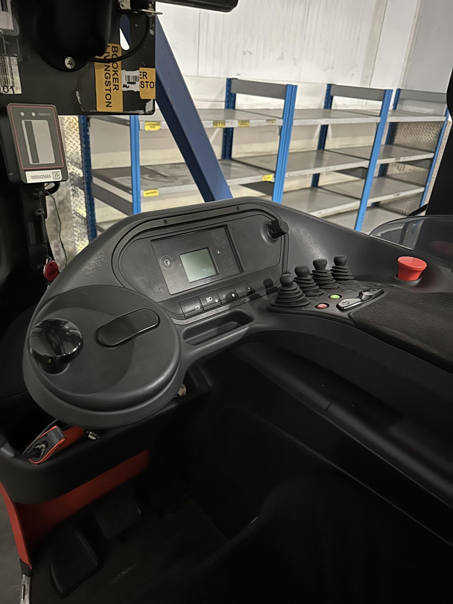 FORKLIFT REACH TRUCK WITH CHARGER. YOM 2019 - Image 2 of 3