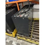 LINDE REACH TRUCK BATTERY.