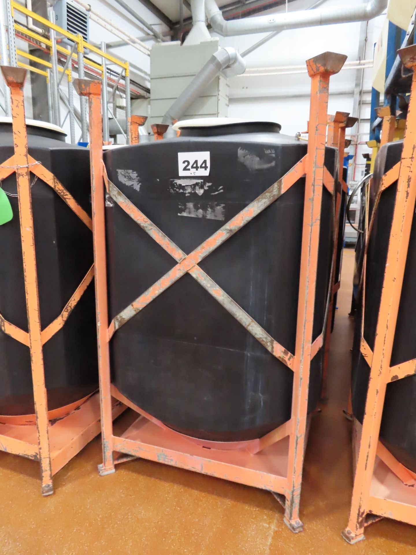 5 X MATCON IBC & FRAMES.