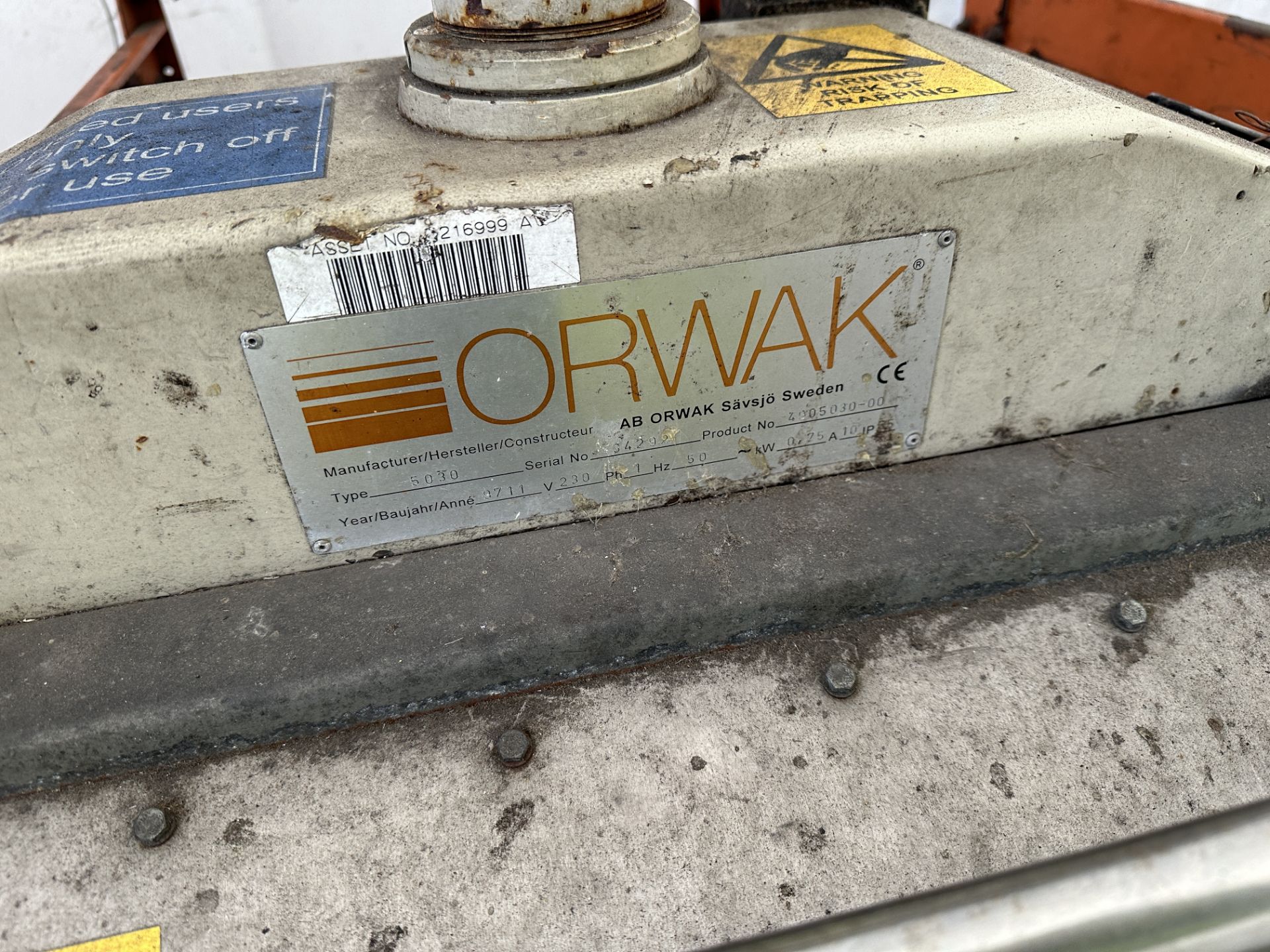 ORWAK 5030 WASTE COMPACTOR - Image 2 of 3
