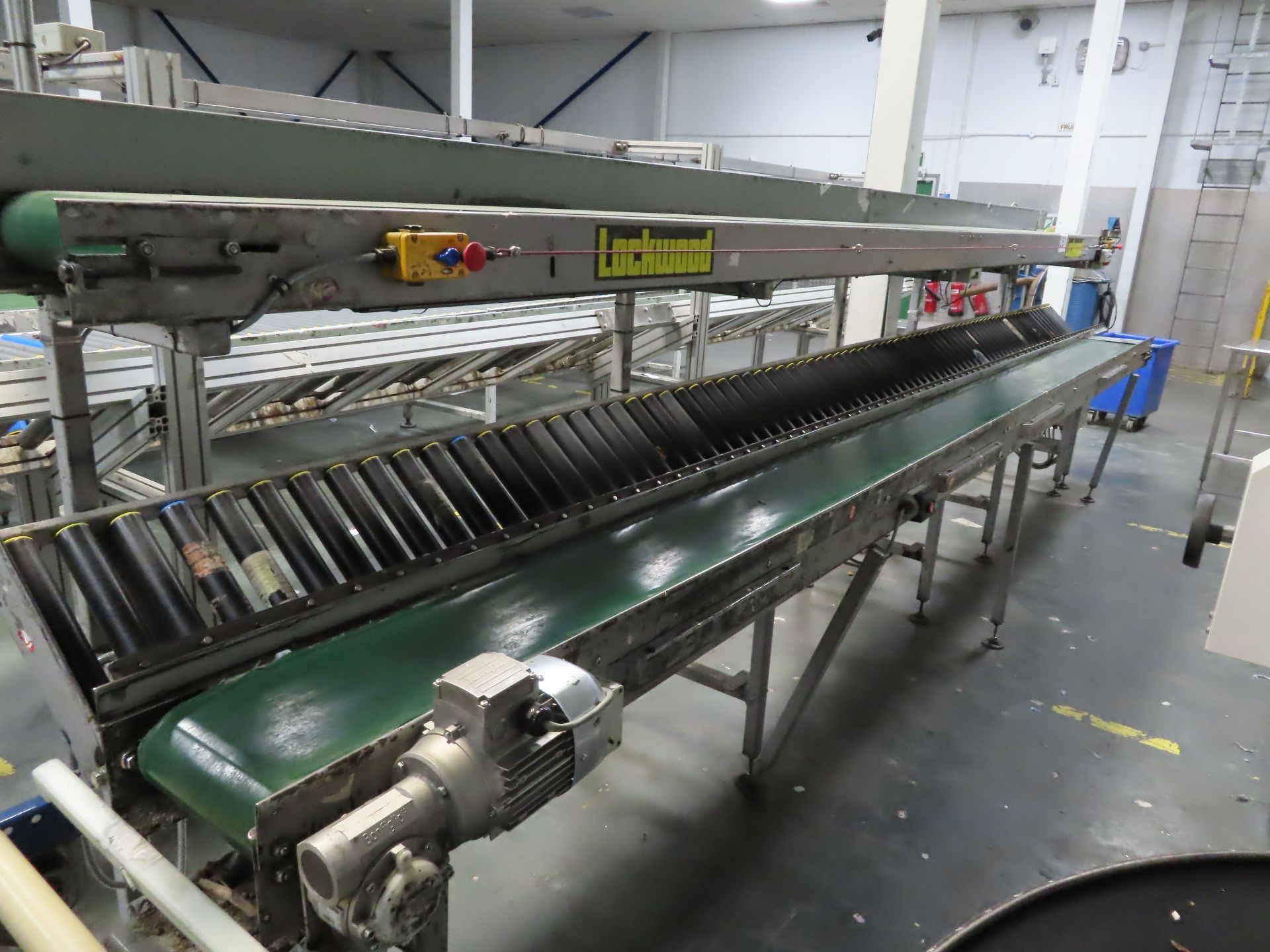 LOCKWOOD 2-TIER PACKING CONVEYOR. - Image 4 of 4