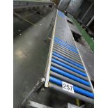 SECTION OF ROLLER CONVEYOR.