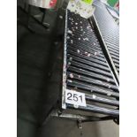 SECTION OF ROLLER CONVEYOR.