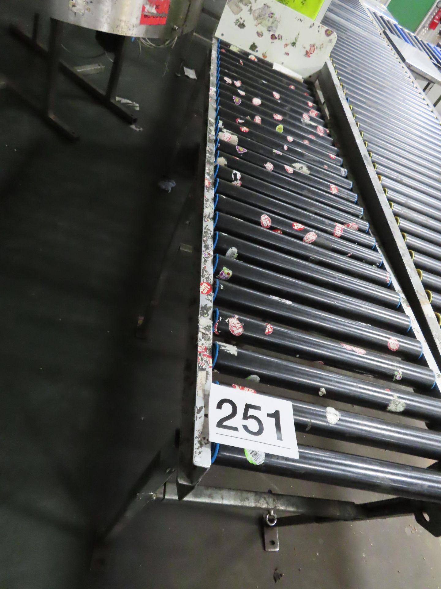 SECTION OF ROLLER CONVEYOR.