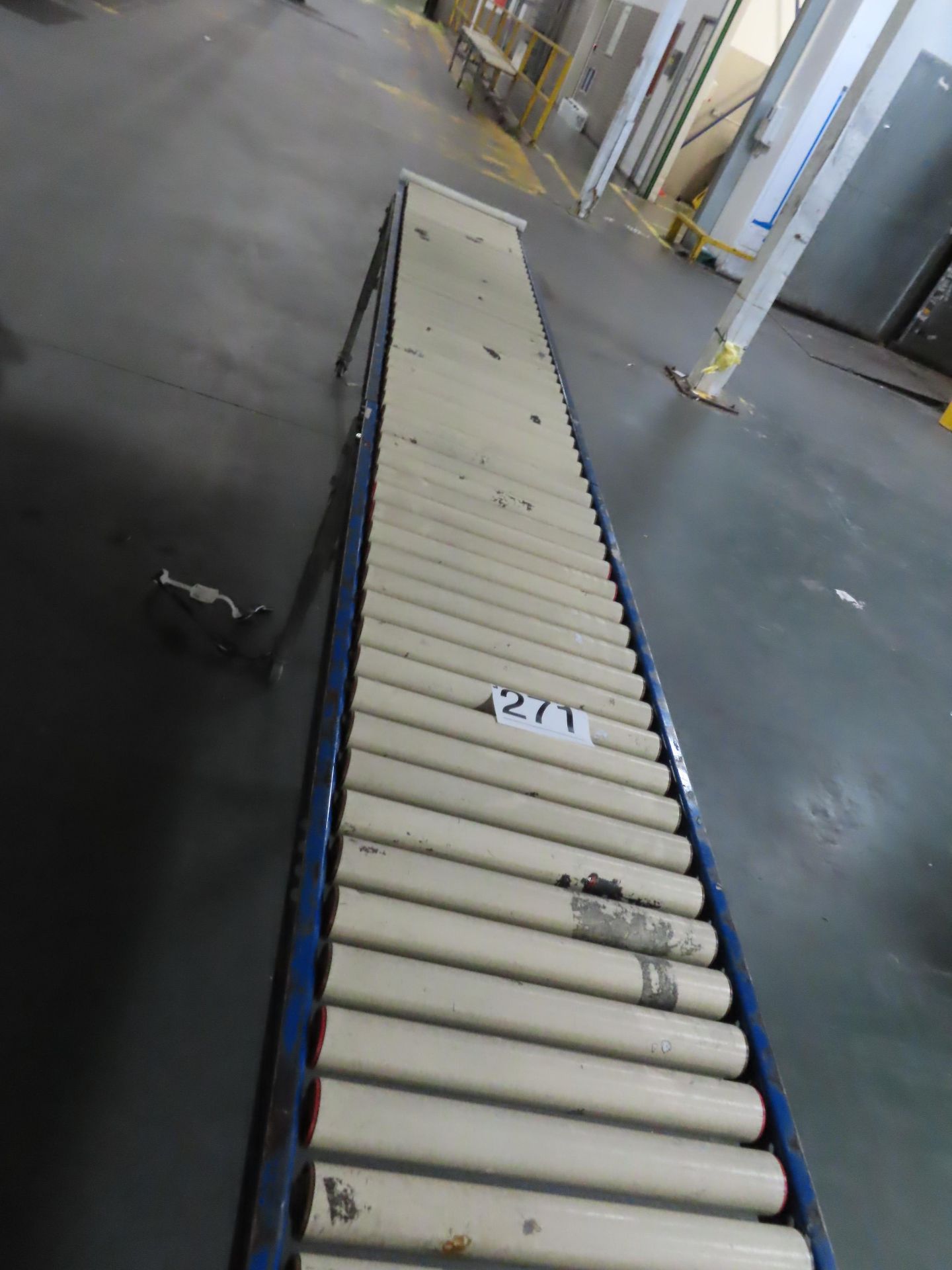 SECTION OF ROLLER CONVEYOR.