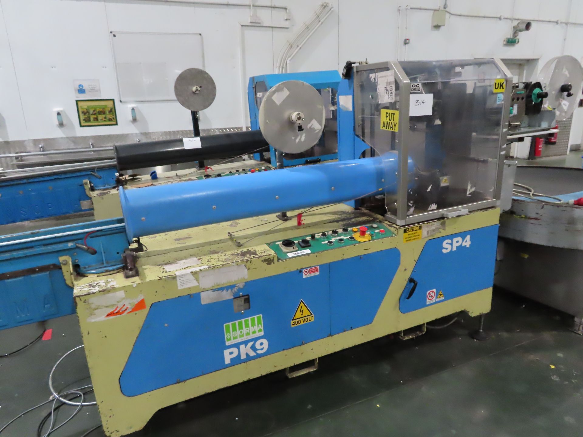 SORMA PK9 PUNNETING MACHINE.