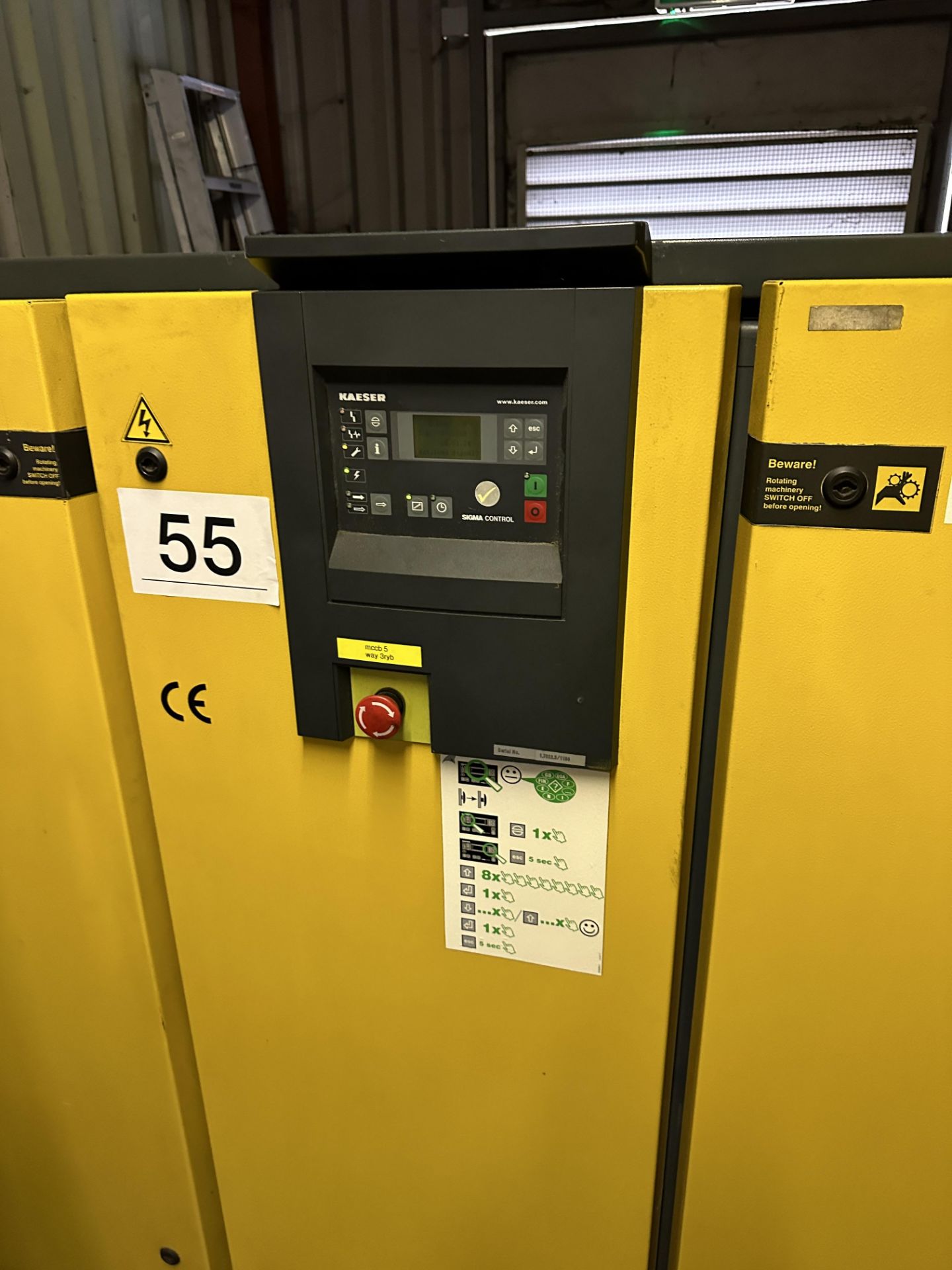 HPC CS76 AIR COMPRESSOR - Image 2 of 3