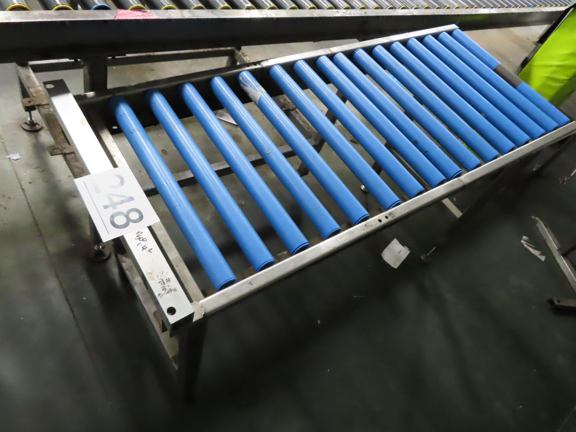 SECTION OF ROLLER CONVEYOR.