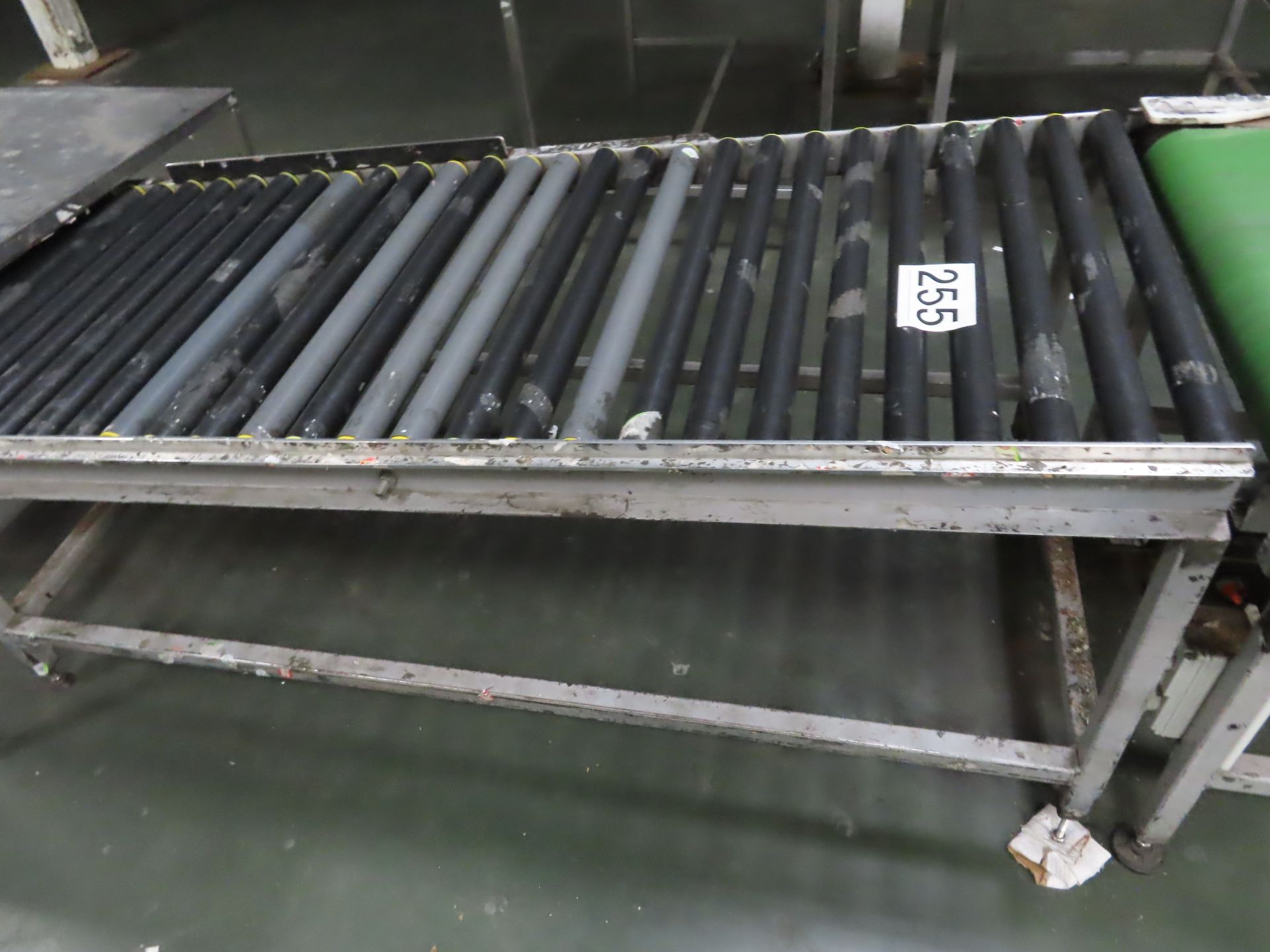 SECTION OF ROLLER CONVEYOR.