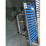 SECTION OF S/S FRAMED ROLLER CONVEYOR.