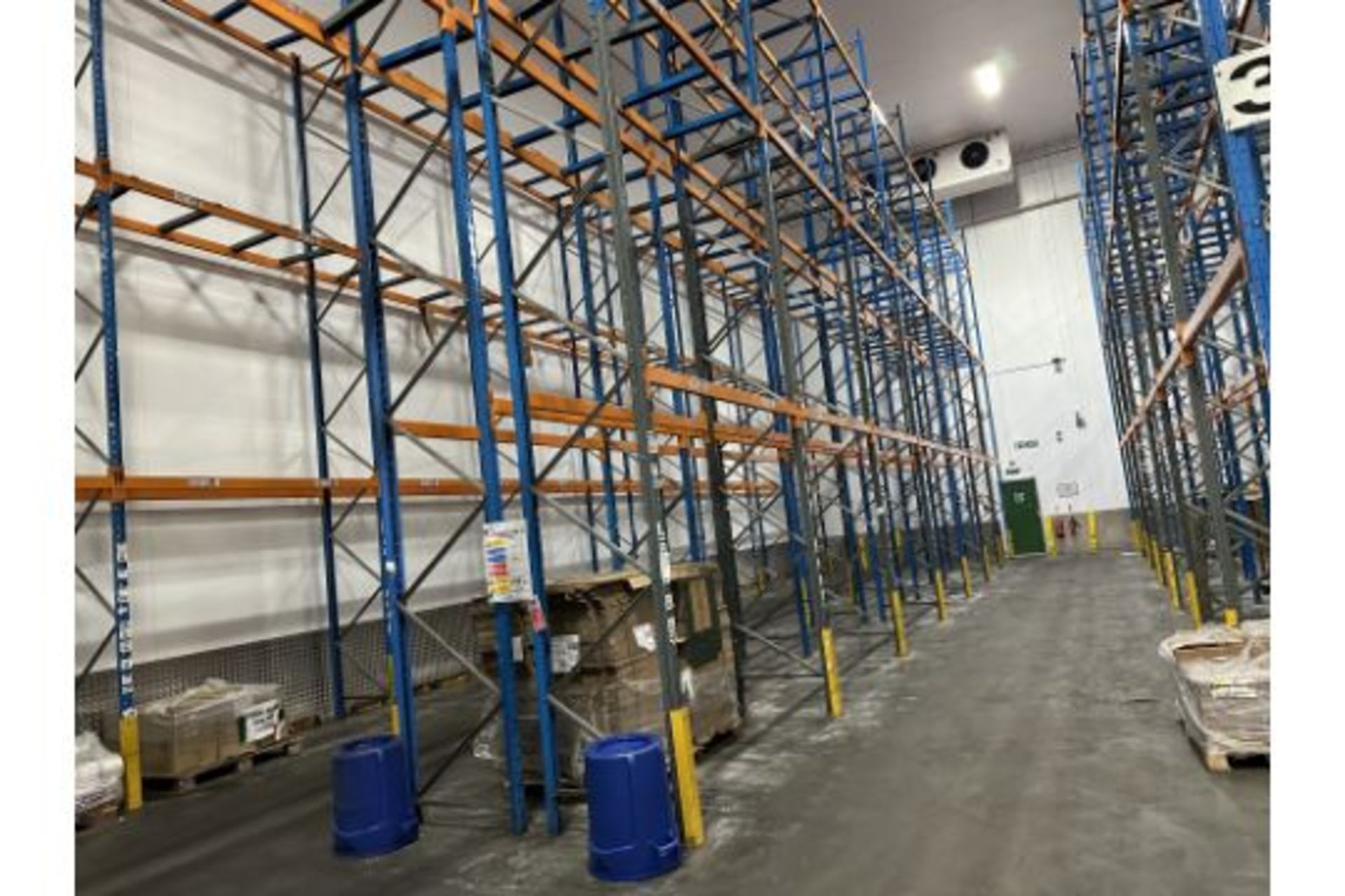 10 X ROWS OF PALLET RACKING. - Bild 3 aus 3