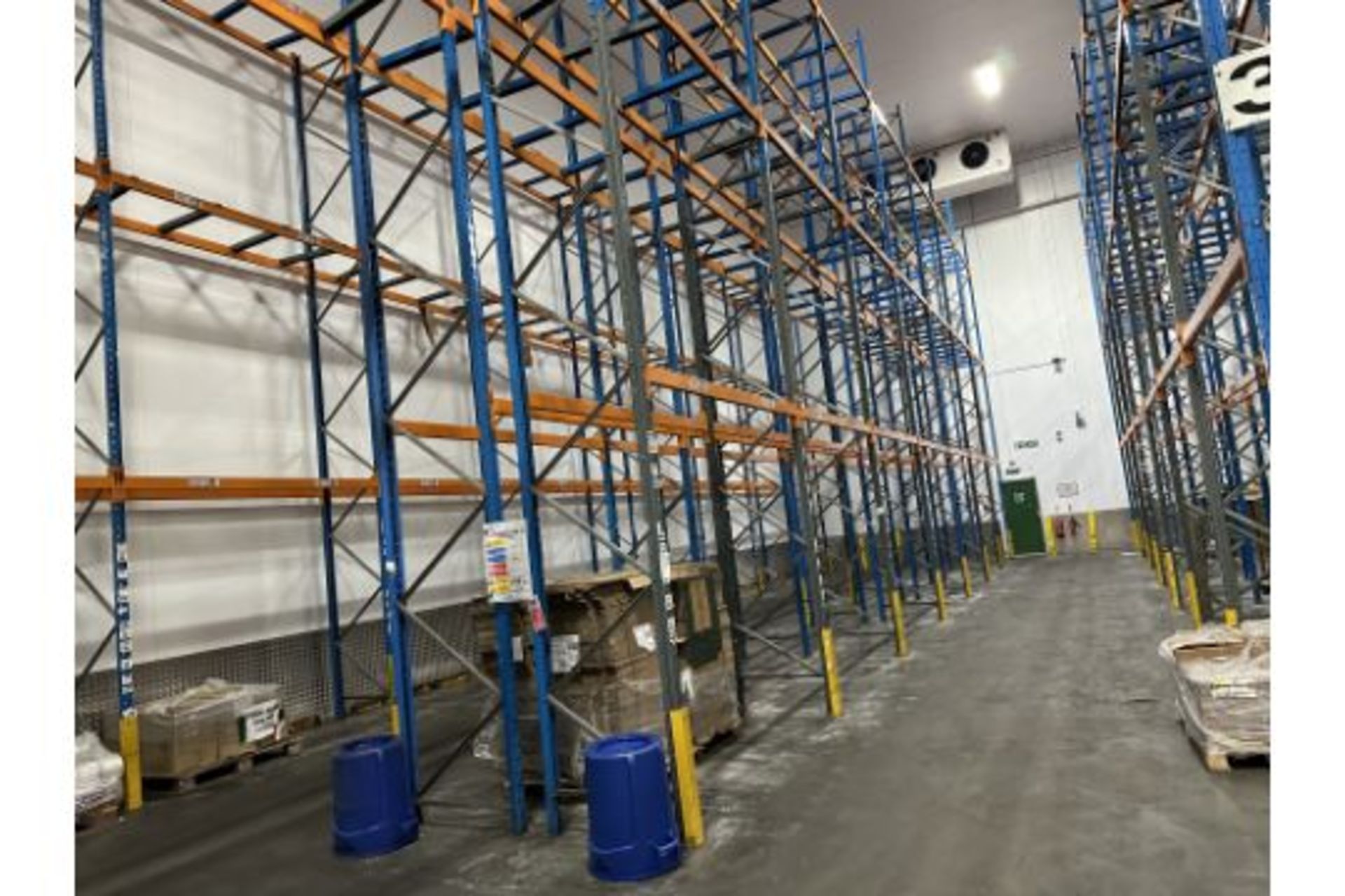 10 X ROWS OF PALLET RACKING. - Image 3 of 3