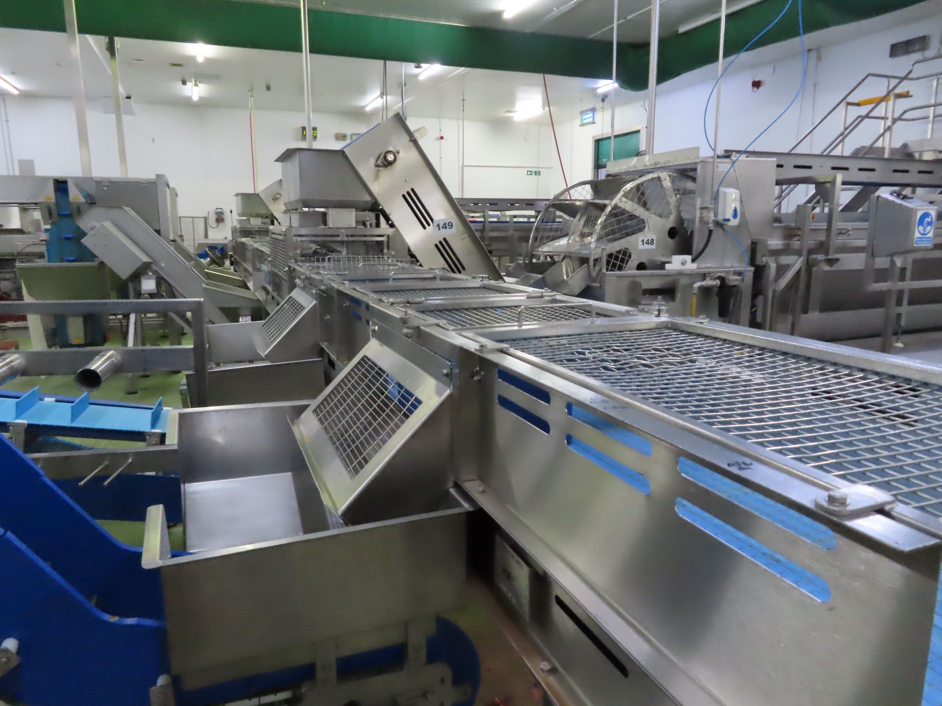 S/S INTRALOX BELT CONVEYOR 11.5 M LONG. - Image 4 of 10