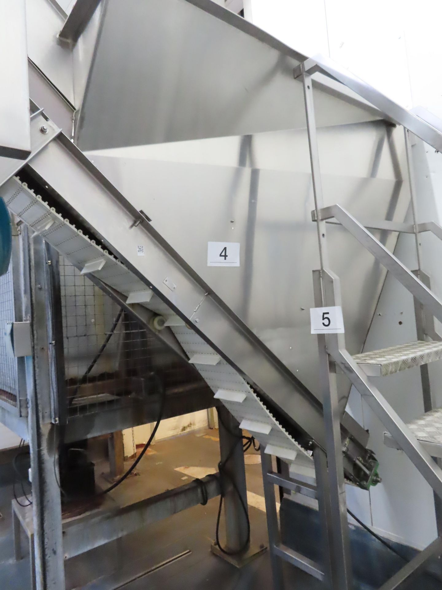 S/S BULK HOPPER WITH CONVEYOR - Image 3 of 3