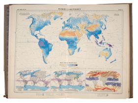 Atlases.- Bartholomew (John) The Times Atlas of the World, 5 vol., "mid-century edition", 1958; a...