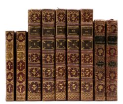 Boccaccio (Giovanni) Le Decameron de Jean Boccace, 5 vol., Londres [but Paris], 1757-61; and 4 ot...