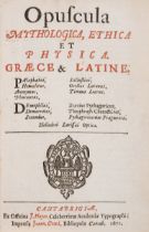 Gale (Thomas) Opuscula mythologica, ethica et physica, Cambridge, J.Hayes, 1671.