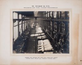 Steel Foundry.- Shaw & Co. (W., Wellington Cast Steel Foundry, Middl) [Photographs of Munitions P...