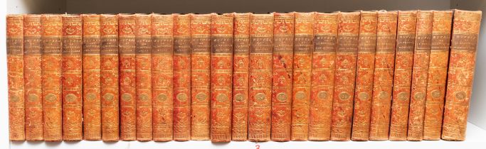 Rousseau (Jean Jacques) Collection Complete des Oeuvres, 24 vol., Geneva, 1782