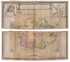 West Indies .-Wilkinson (Robert) Atlas of the West-Indies, 28 engraved maps, [c. 1795]