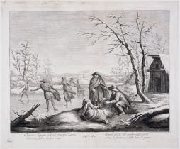 Bartolozzi (Francesco) Twelve Months of the Year, after Giuseppe Zocchi (1711-1767), engravings, ...