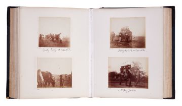 India.- Photograph Album of Indian Views, c.1890.