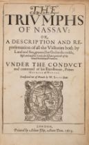 Spanish Armada.- Orlers (Jean) and Henry de Haestens. The Triumphs of Nassau, first edition in En...